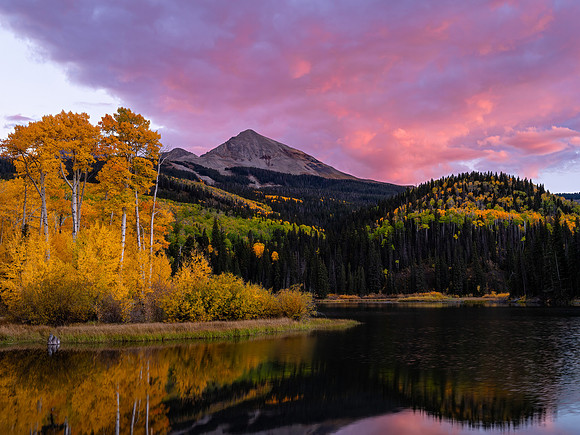 Woods Lake Sunset