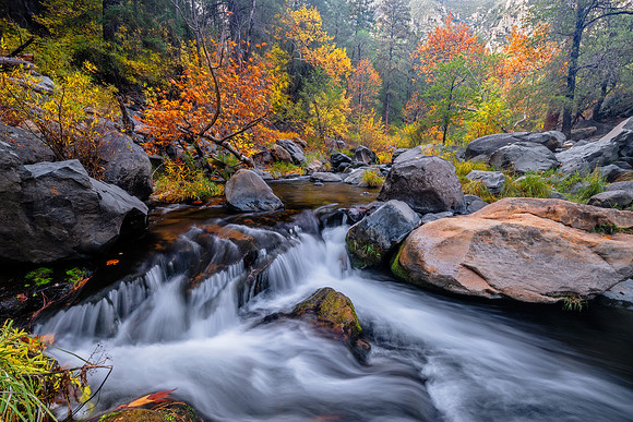Autumn Cascade (Horizontal)