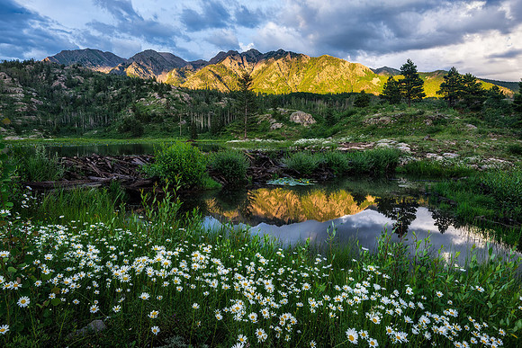 Twilight Peak Reflection