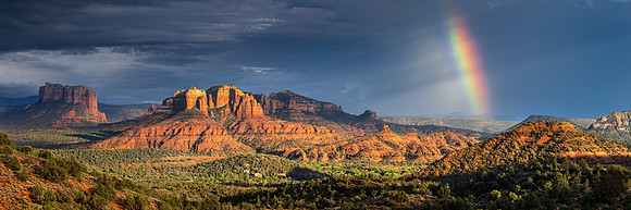 Cathedral Rainbow Panoramic