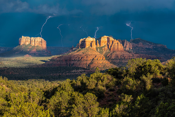 Monsoon Over Cathedral