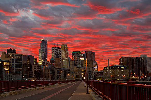 Minneapolis On Fire