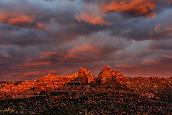 Sedona On Fire
