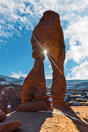 Delicate Arch Sunstar