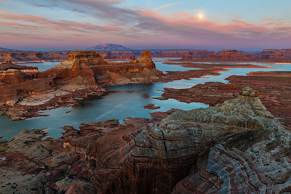 Moon Over Lake Powell
