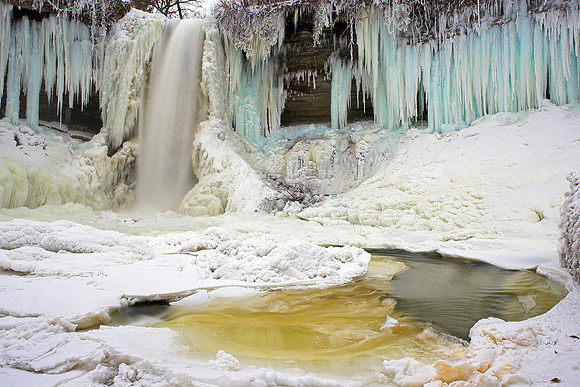 Minnehaha Ice Falls