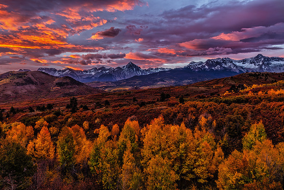 Dallas Divide Sunrise