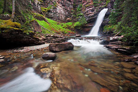 Waterfall on South Mineral Creek