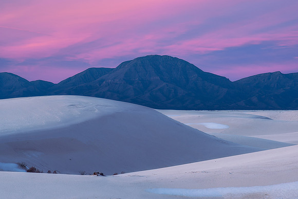 White Sands Sunset