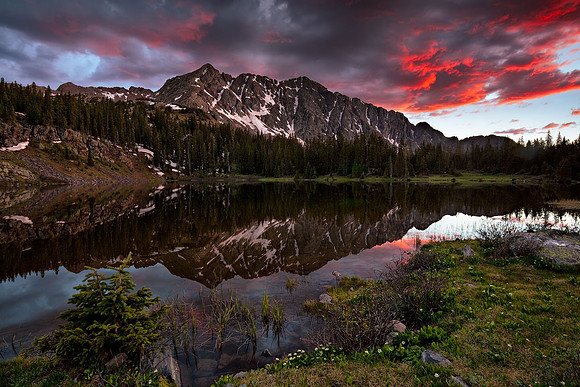 Crater Lake Sunset