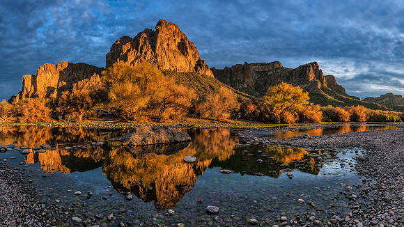 Goldfield Mountain Panorama