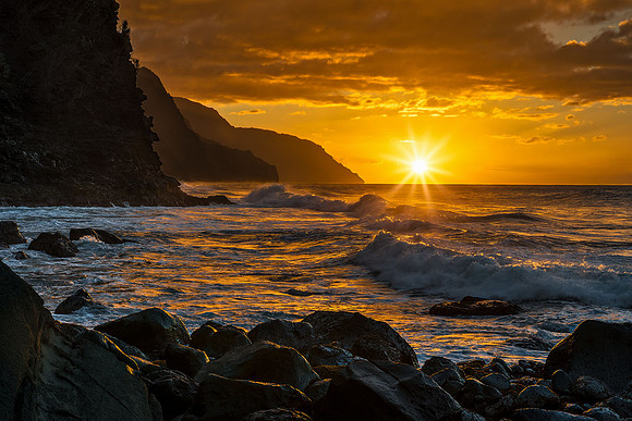 Na Pali Sunset