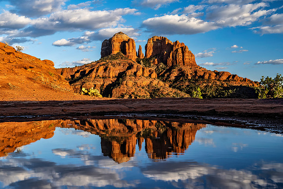 Red Rock Reflection