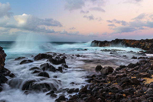 Rough Seas at Dawn
