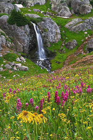 Porphyry Basin Waterfall
