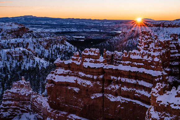 Navajo Trail Near Sunset Point