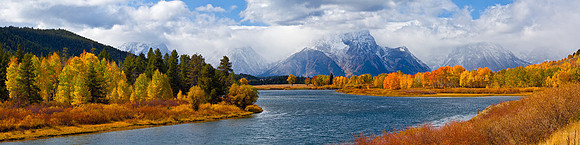 Clearing Teton Storm