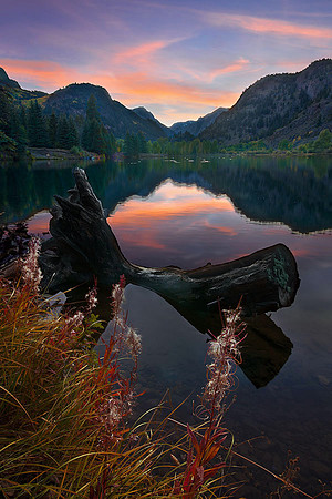 Castle Lake Sunset