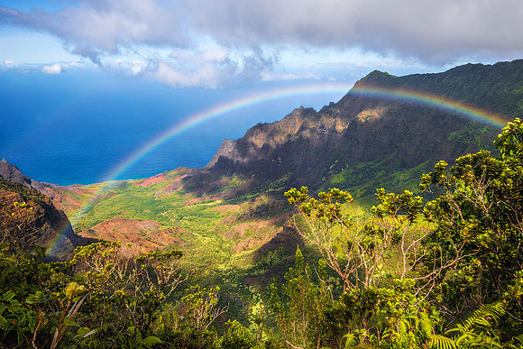 Kalalau Valley Rainbow